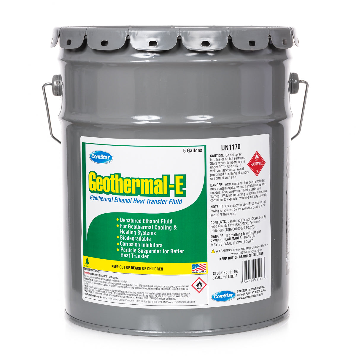 Geothermal-E, Ethanol Heat Transfer Fluid