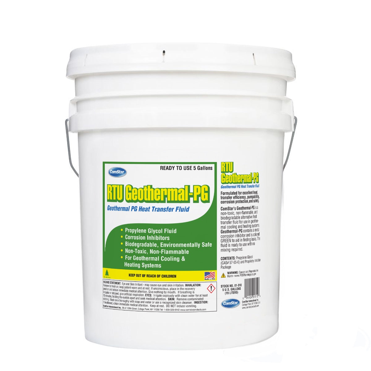 Geothermal-PG, RTU Propylene Glycol Heat Transfer Fluid