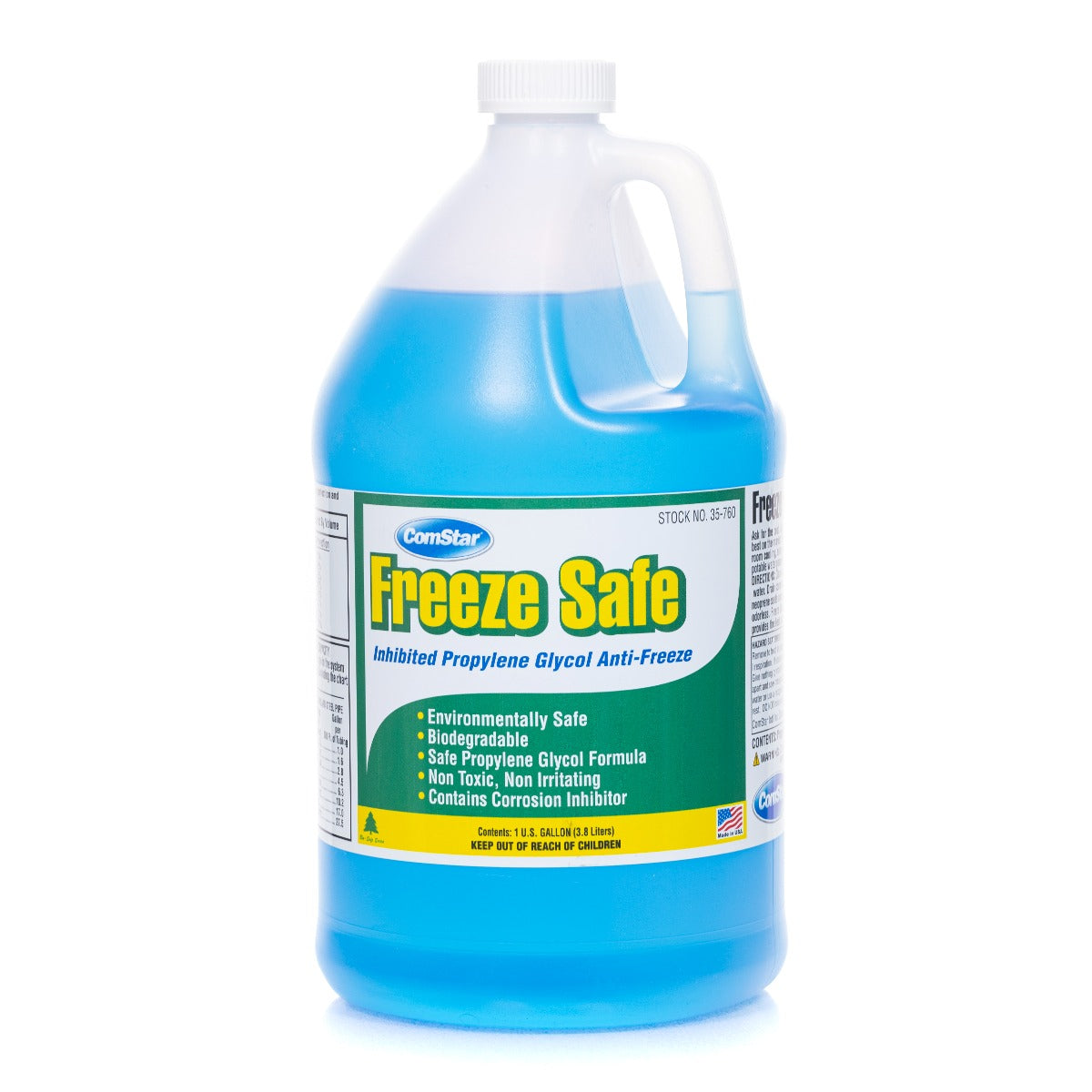 Freeze Safe, Propylene Glycol 80% w/Blue Color & Inhibitor