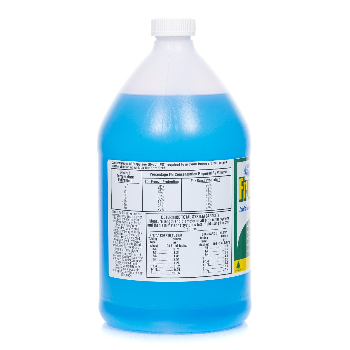 Freeze Safe, Propylene Glycol 80% w/Blue Color & Inhibitor