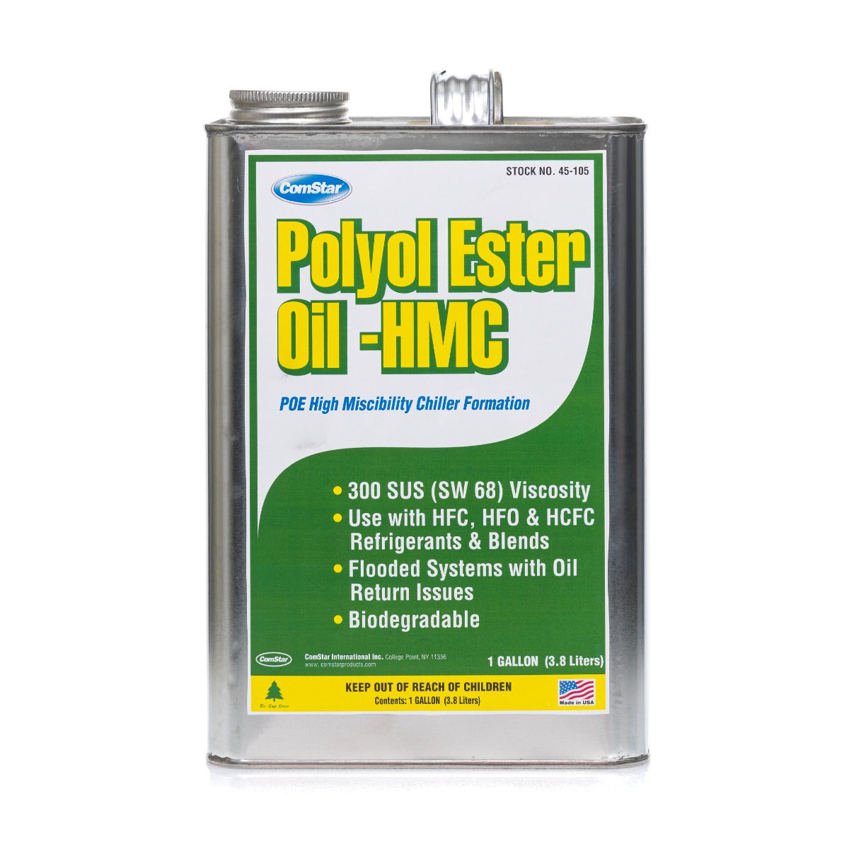 Polyol Ester Oil - HMC, POE High Miscibility Chiller Formation