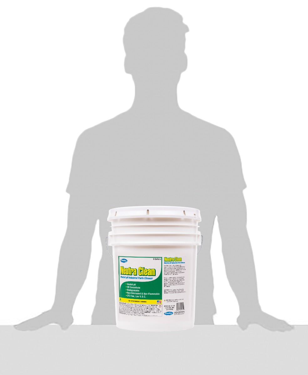 Neutra Clean, Neutral pH Industrial Parts Cleaner, 5 Gallons
