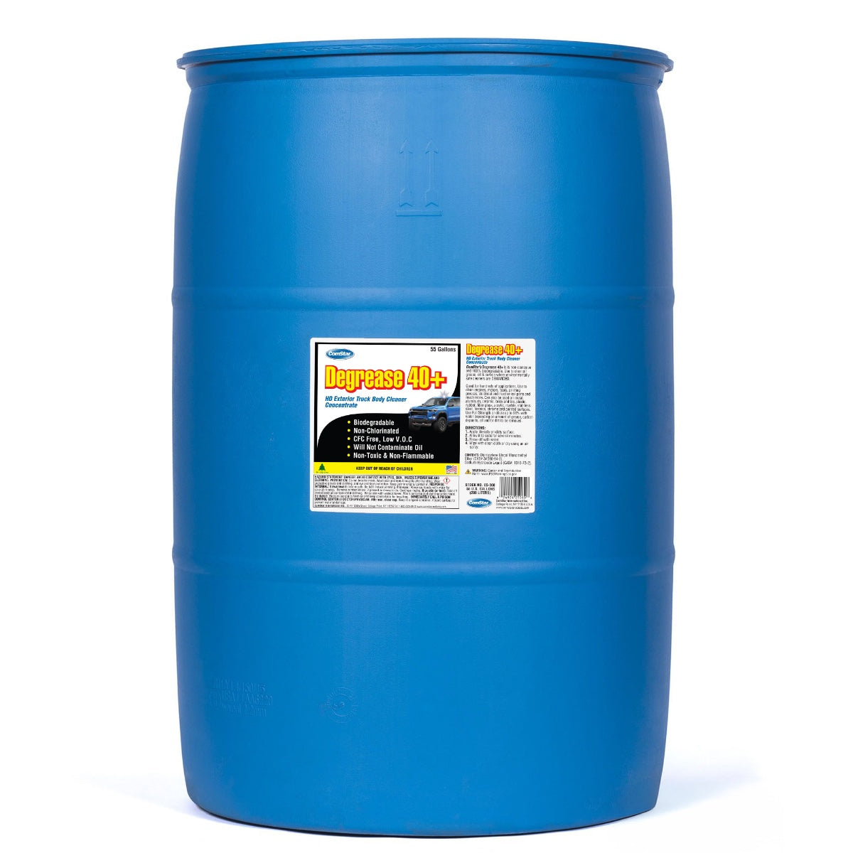 Degrease 40+, Low Foam Truck Body Cleaner, 55 Gallons