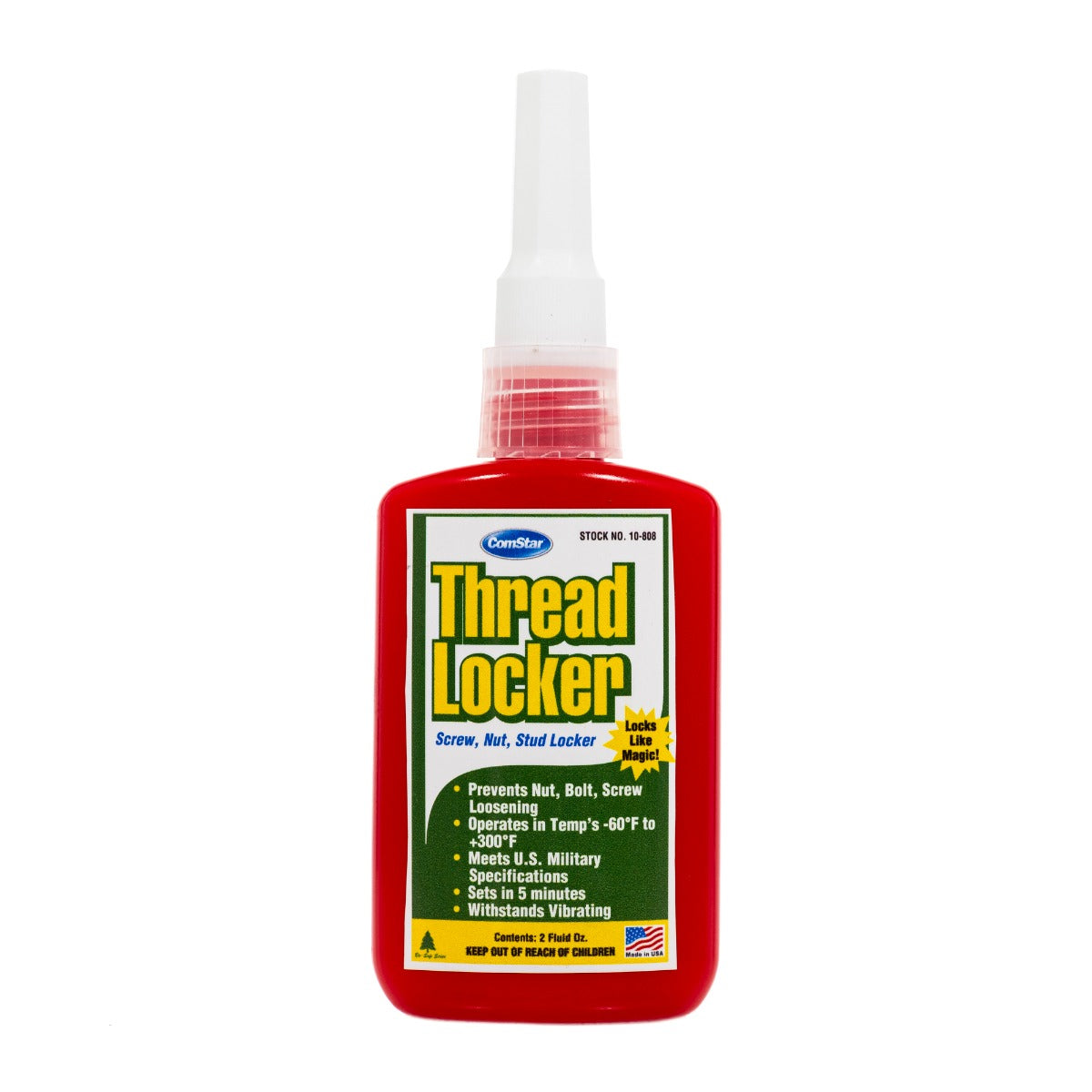 Thread Locker, Screw Nut and Stud Locker, 2 Ounces
