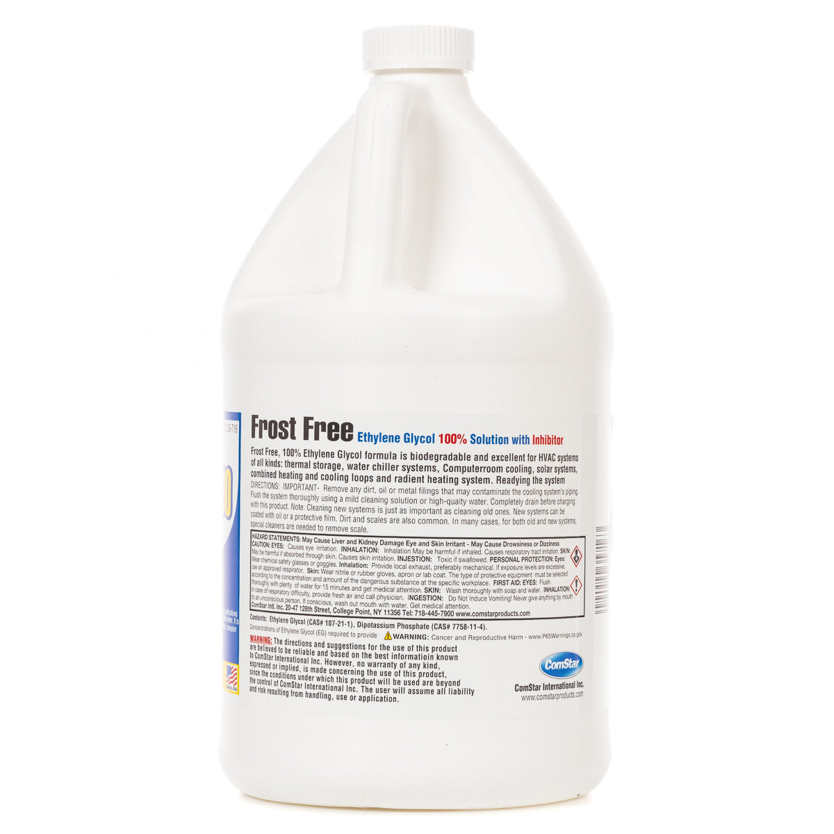 Frost Free, Pre-Mixed Industrial Grade Ethylene Glycol