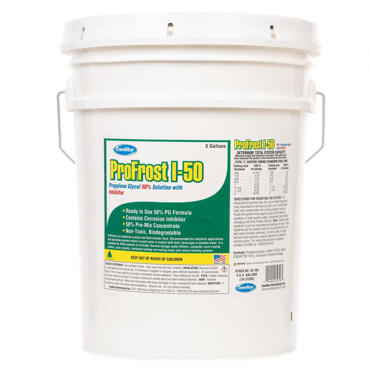 ProFrost, Pre-Mixed Industrial Grade Propylene Glycol