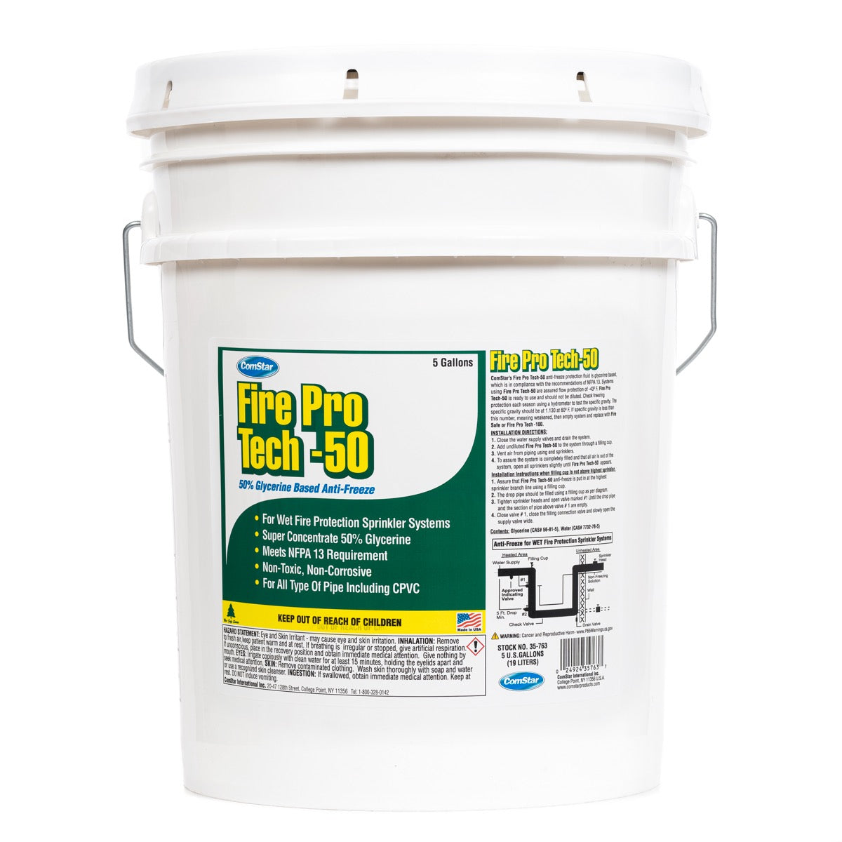 Fire Pro Tech-50, Glycerine Anti-Freeze