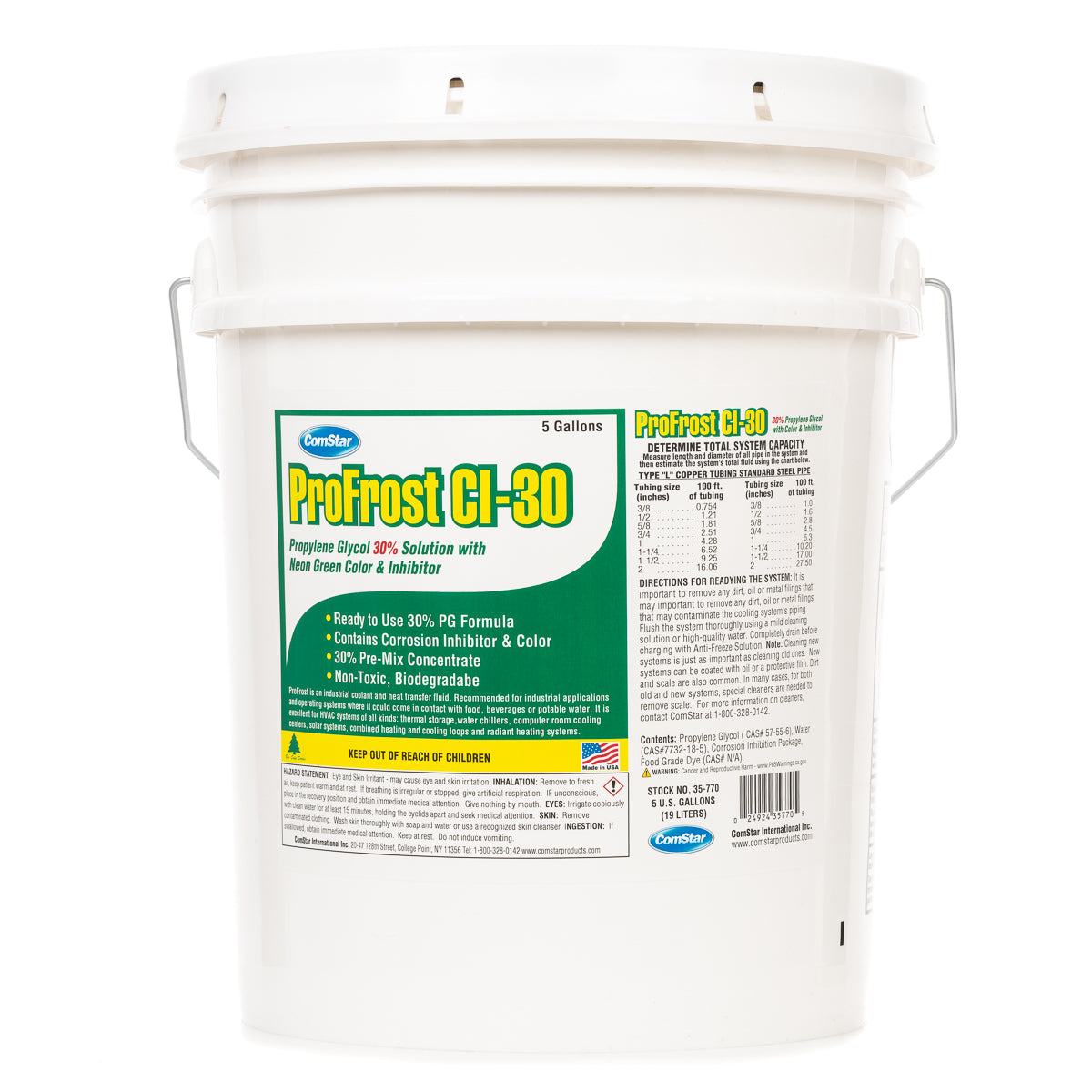 ProFrost, Pre-Mixed Industrial Grade Propylene Glycol
