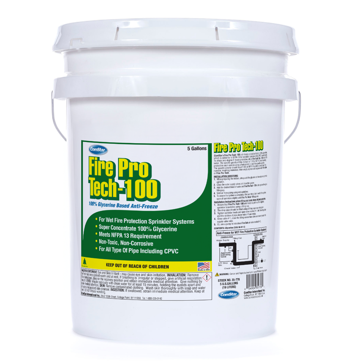 Fire Pro Tech-100, Glycerine Anti-Freeze