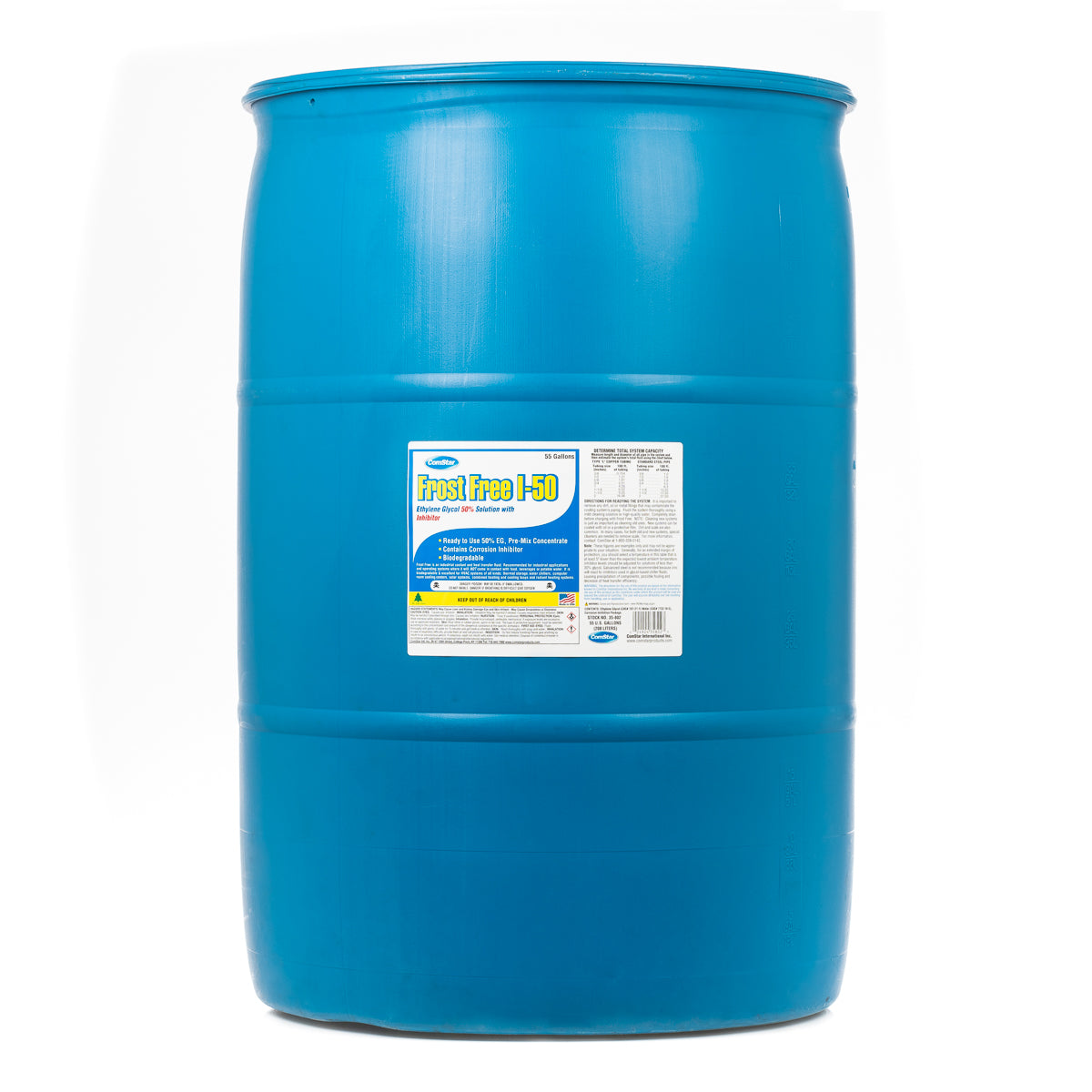 Frost Free, Pre-Mixed Industrial Grade Ethylene Glycol