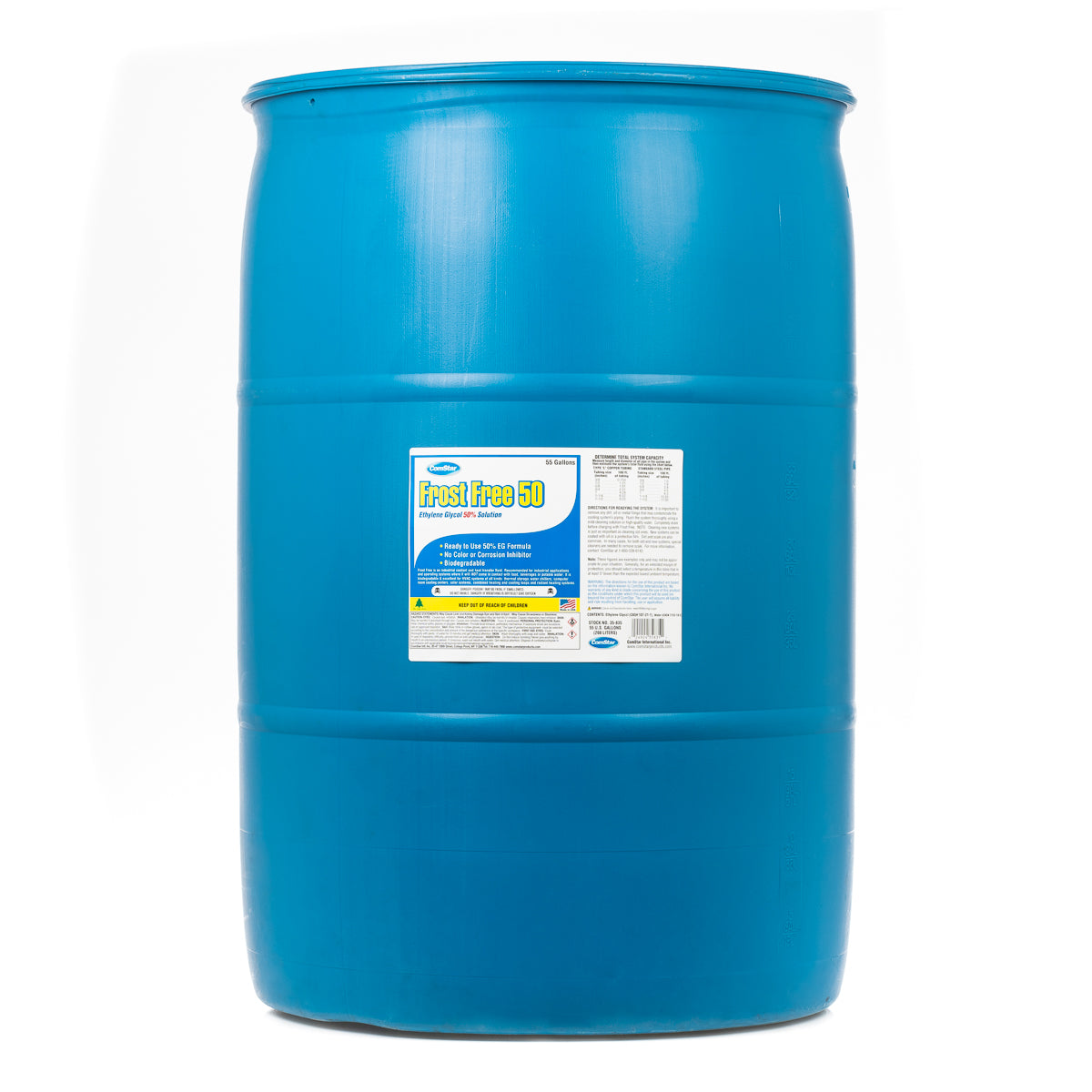 Frost Free, Pre-Mixed Industrial Grade Ethylene Glycol