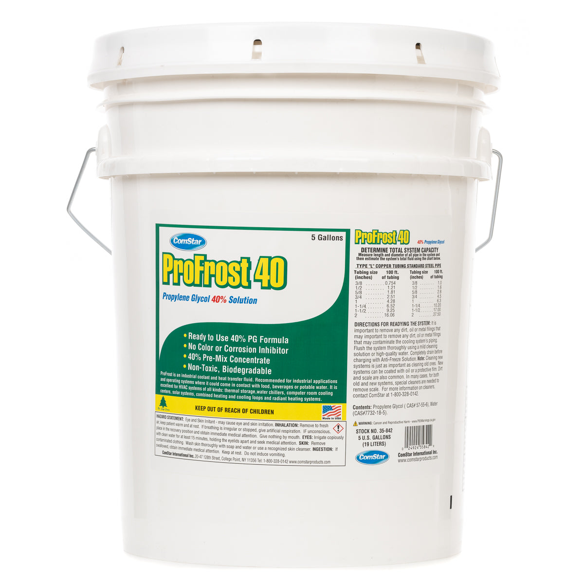 ProFrost, Pre-Mixed Industrial Grade Propylene Glycol