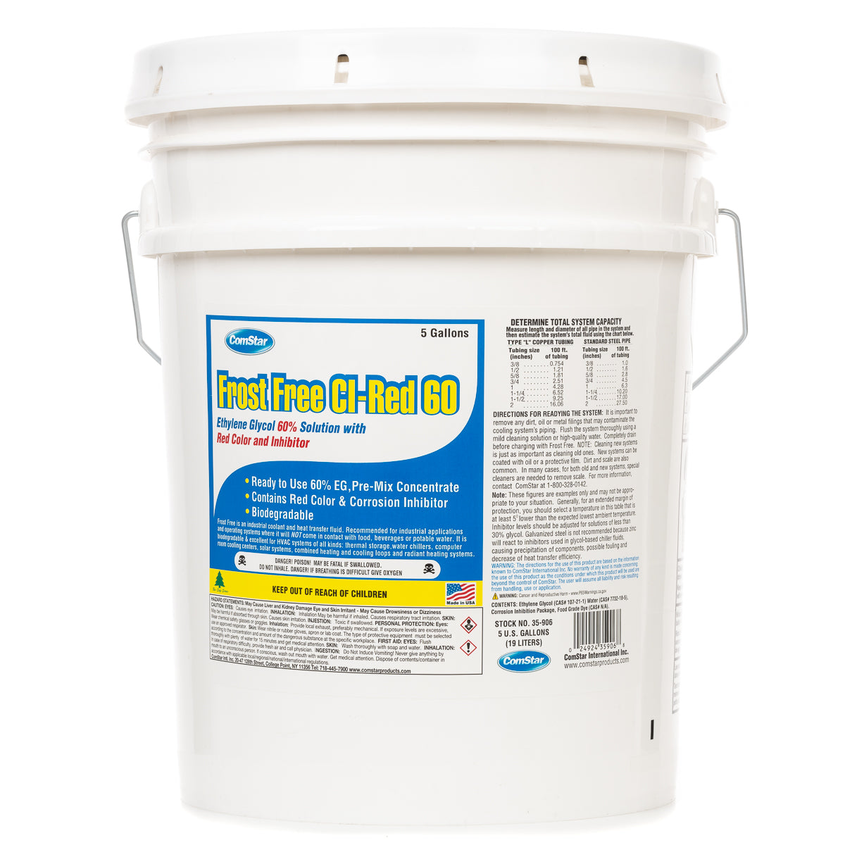 Frost Free, Pre-Mixed Industrial Grade Ethylene Glycol