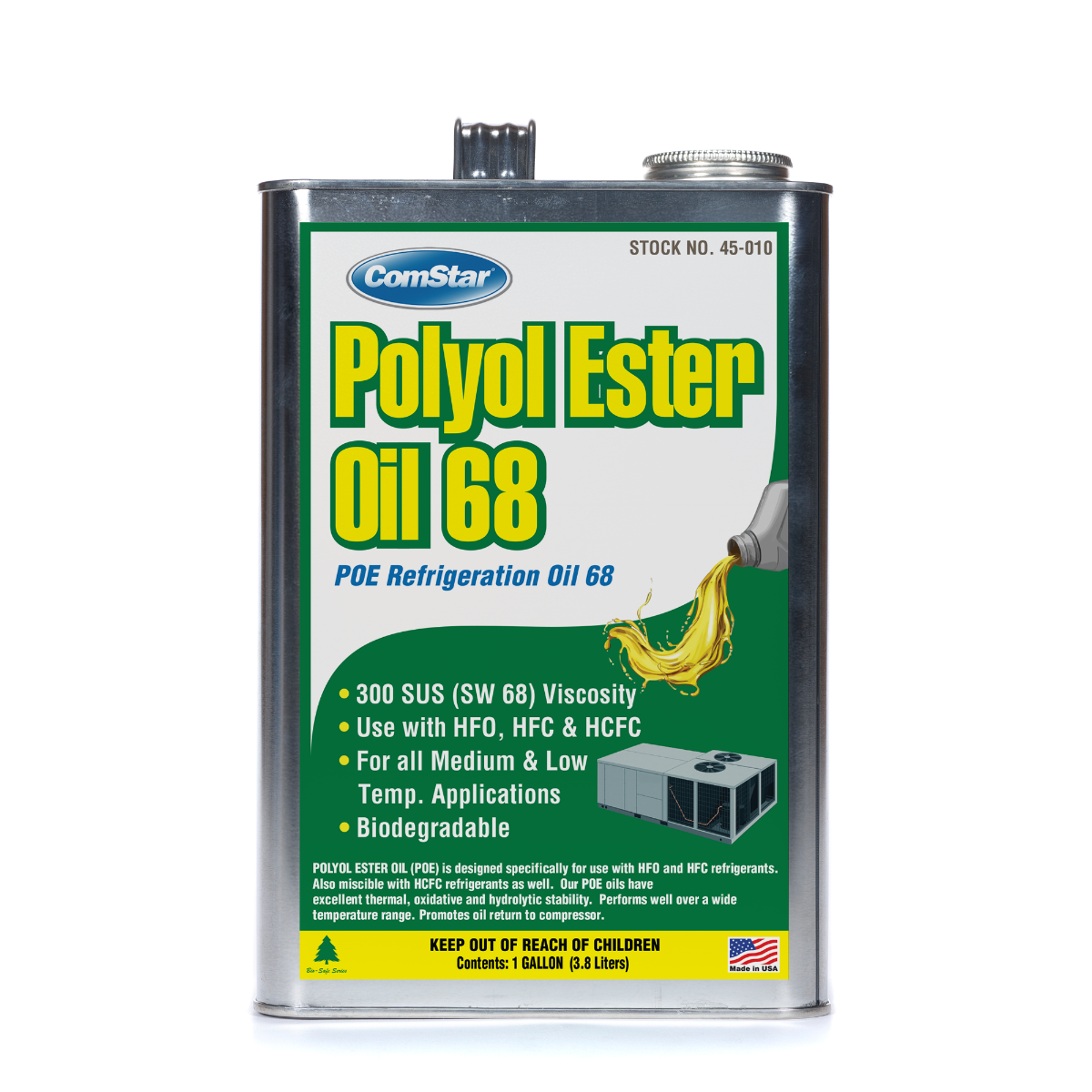 Polyol Ester Oil (POE) For A/C-68, 300 SUS