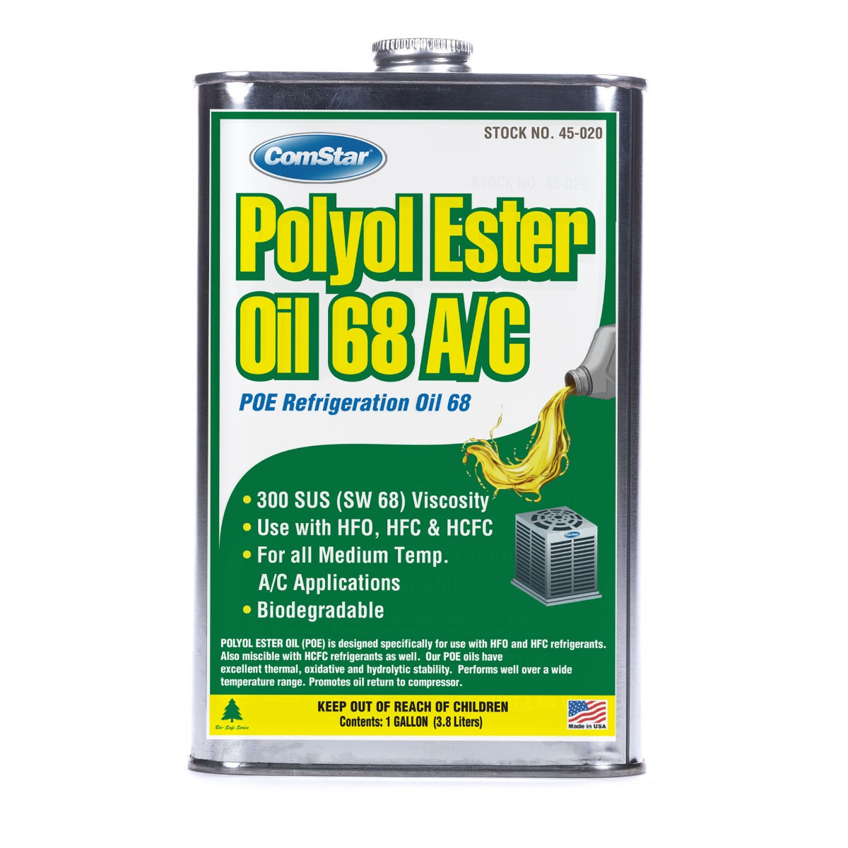 Polyol Ester Oil (POE) For A/C-68, 300 SUS