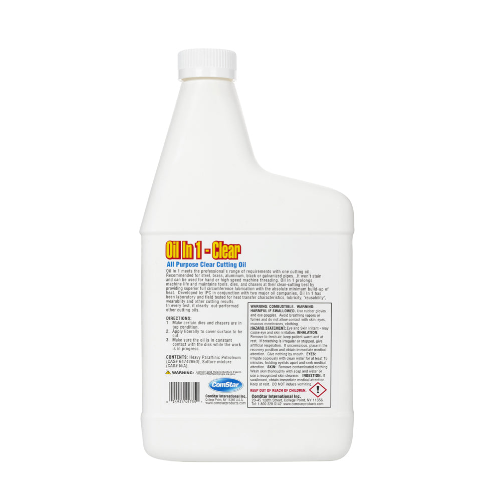 Oil in One, Clear Cutting Oil