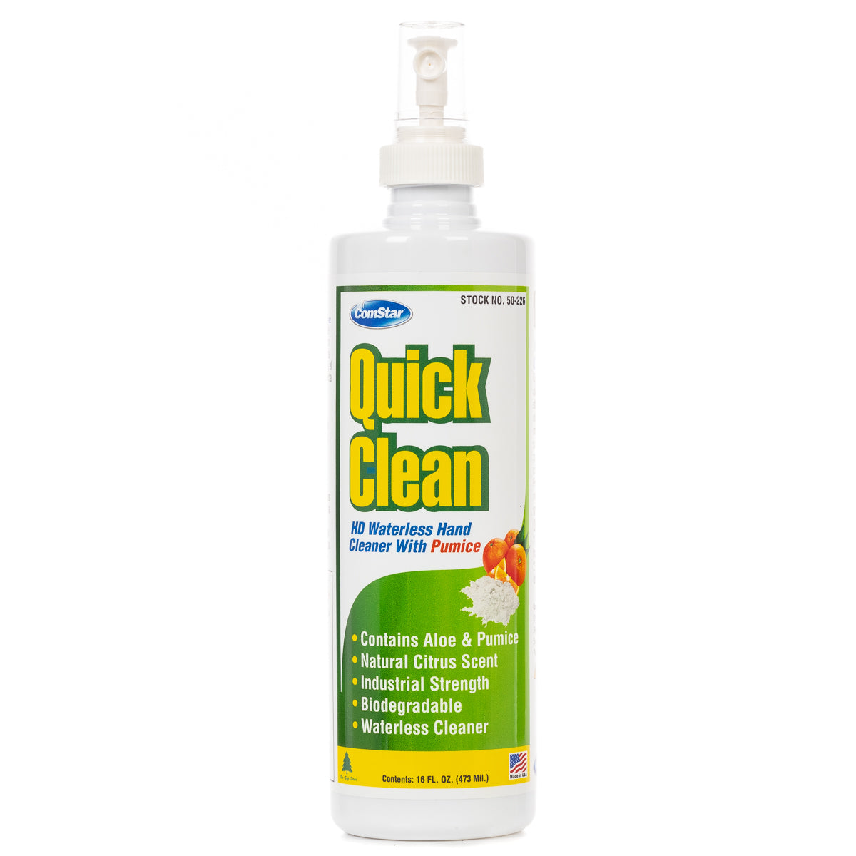 Quick Clean with Pumice, Waterless Hand Cleaner & Lotion