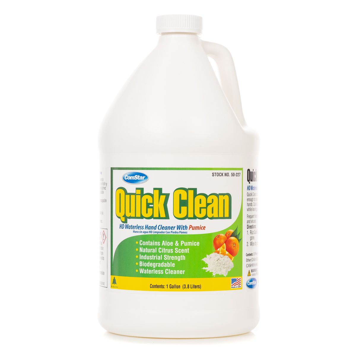 Quick Clean with Pumice, Waterless Hand Cleaner & Lotion