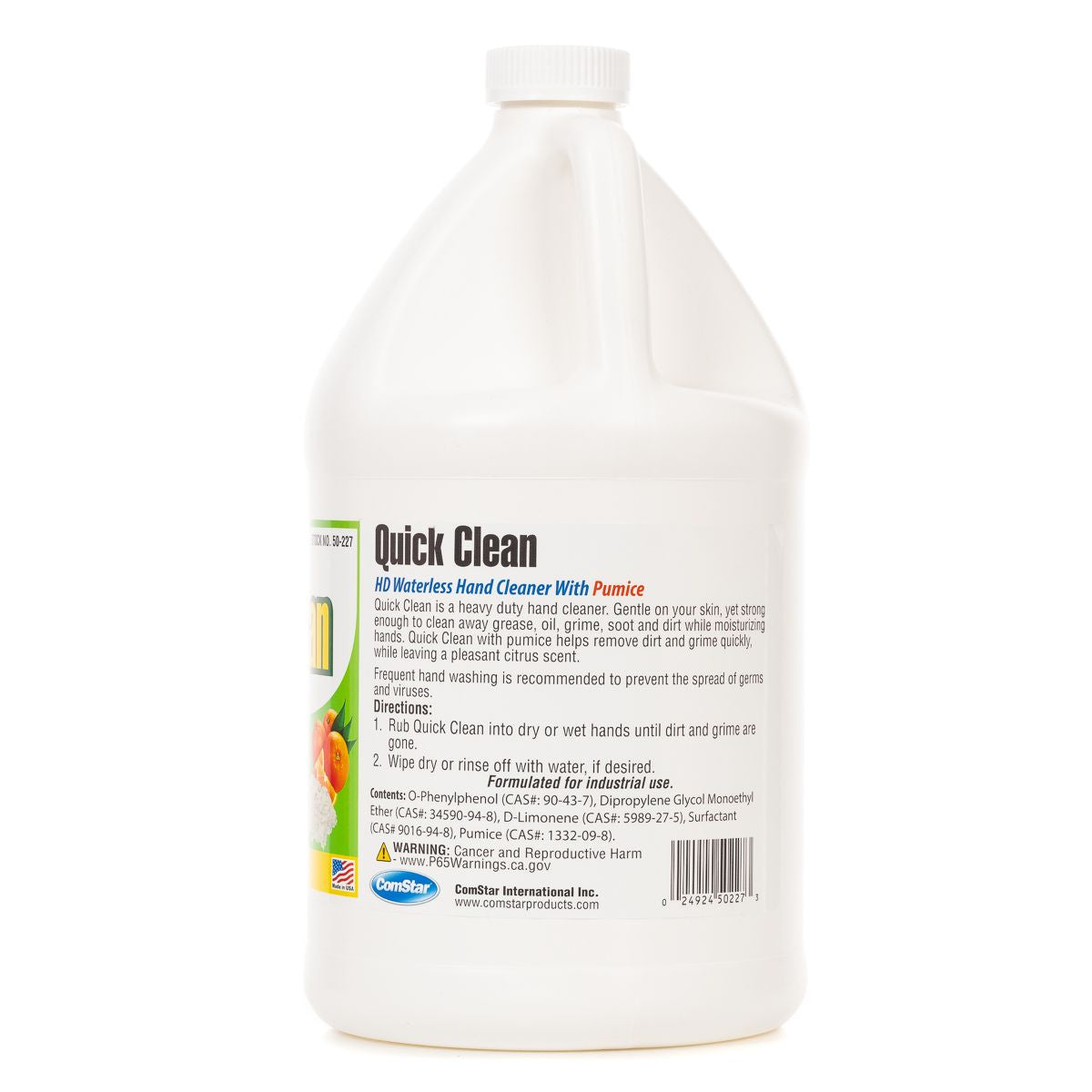 Quick Clean with Pumice, Waterless Hand Cleaner & Lotion