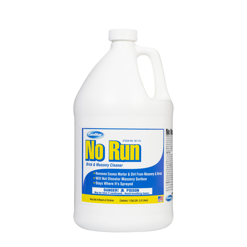 No Run, Concrete Cleaner