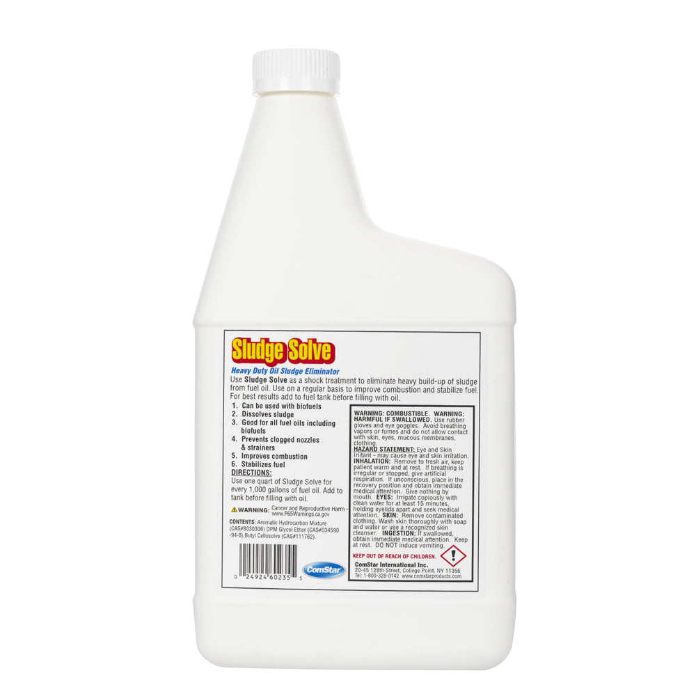 Sludge Solve, Heavy Duty Oil Sludge Eliminator
