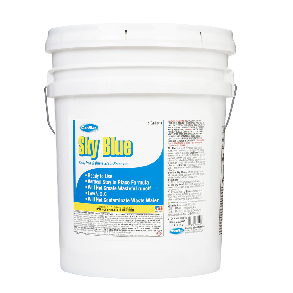 Sky Blue, Rust & Iron Stain Remover
