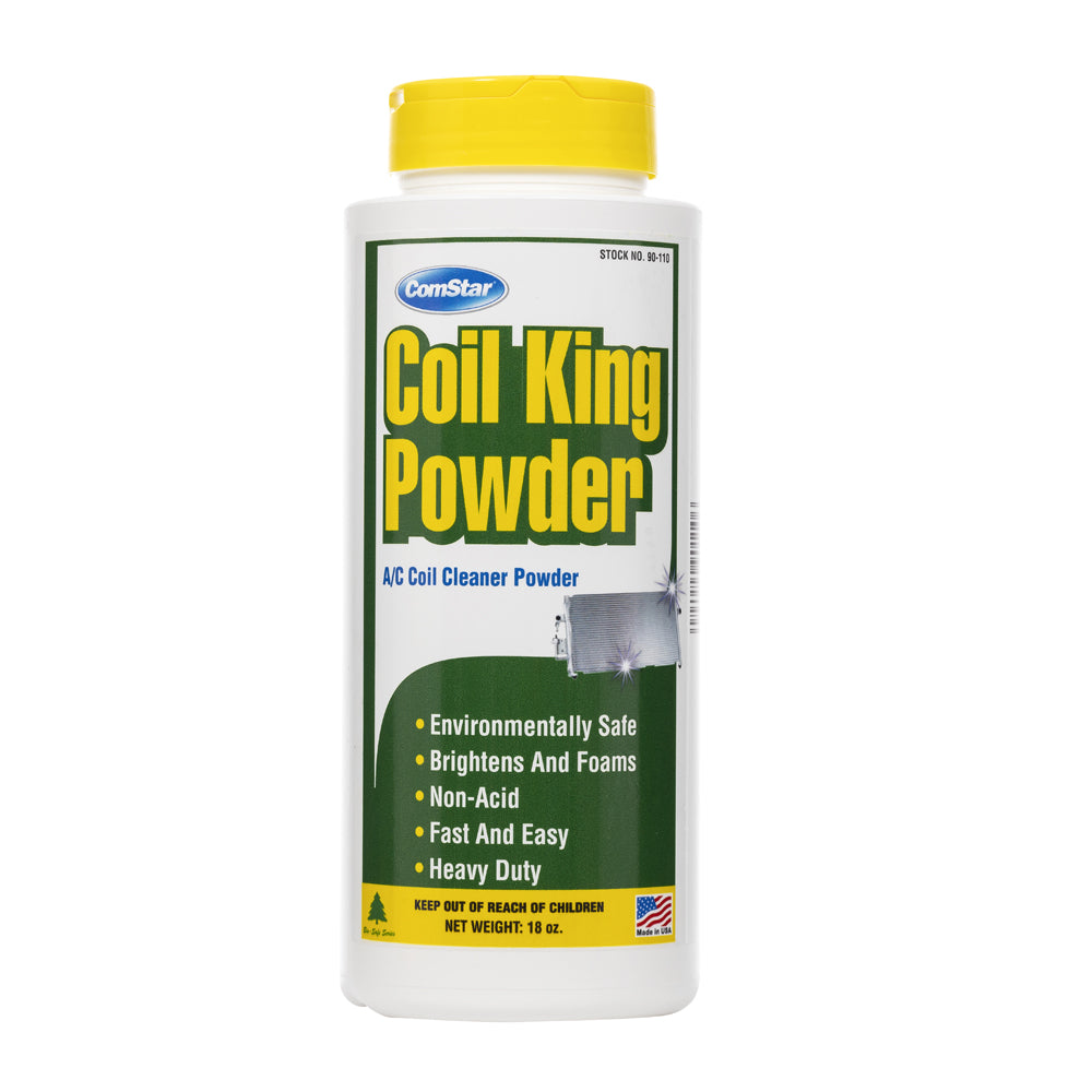 Coil King Powder, A/C Coil Cleaner Powder, 18 Ounces