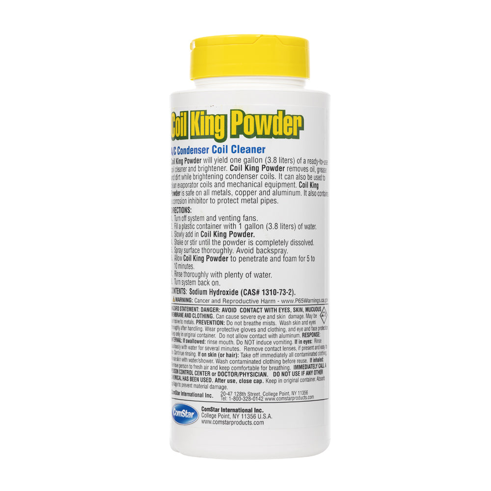 Coil King Powder, A/C Coil Cleaner Powder, 18 Ounces
