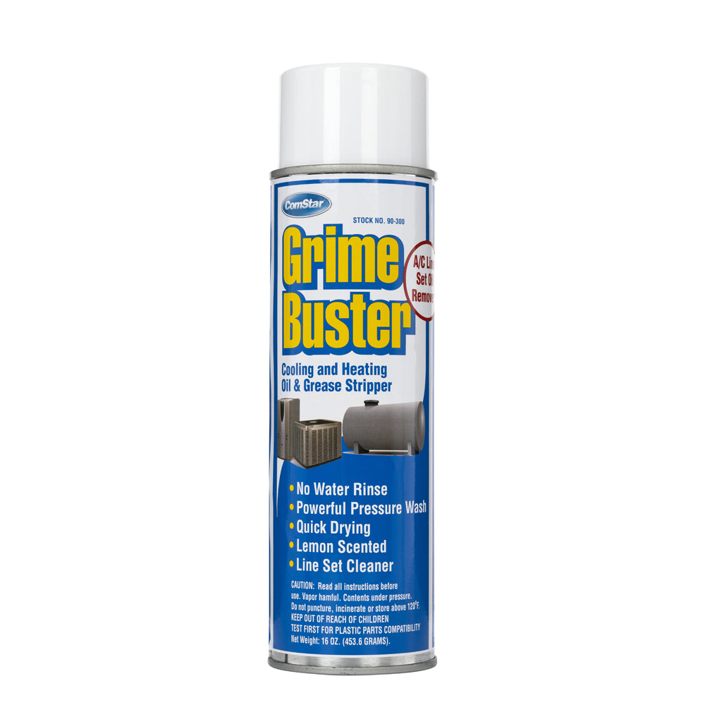 Grime Buster, Dirt & Grease Stripper, 16 Ounce Aerosol