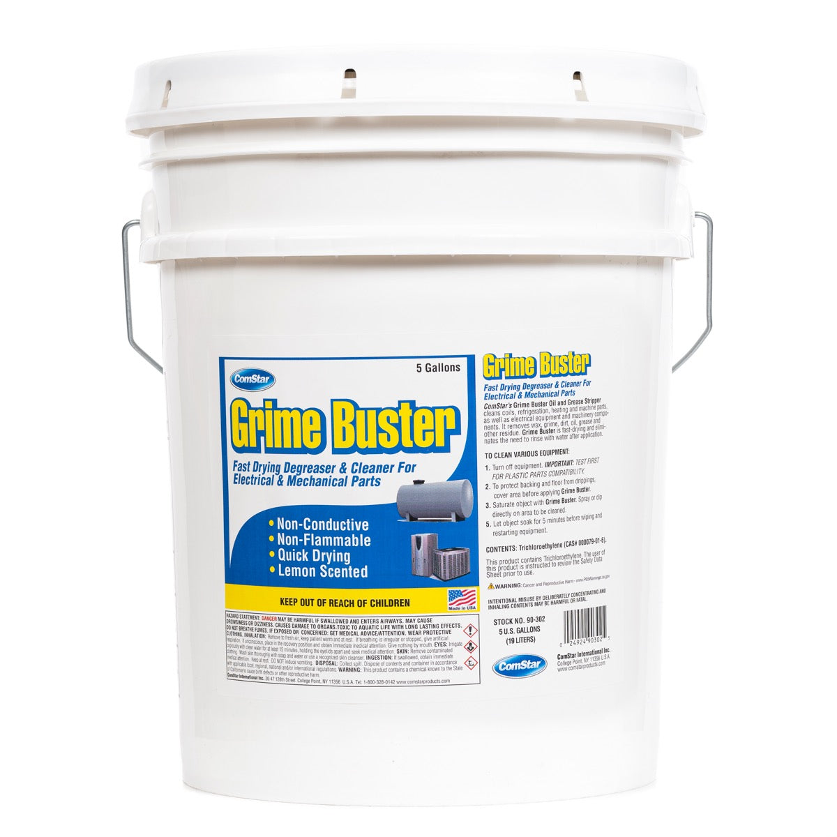 Grime Buster, Dirt & Grease Stripper, 16 Ounce Aerosol