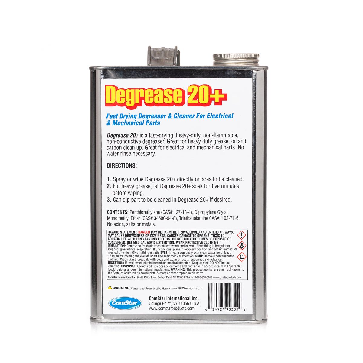 Degrease 20+, Fast-Drying Degreaser