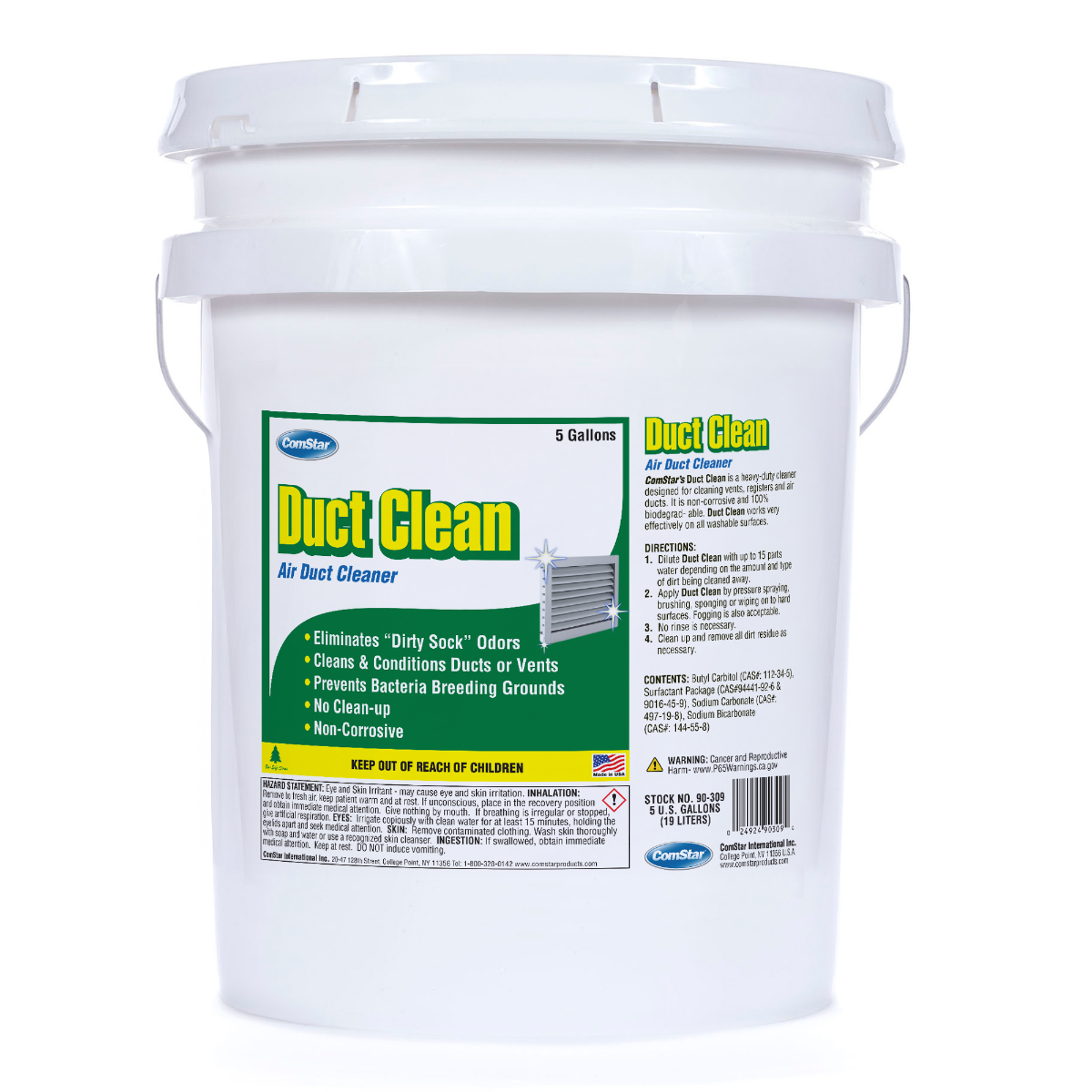 Duct Clean, Air Duct Cleaner, 5 Gallon