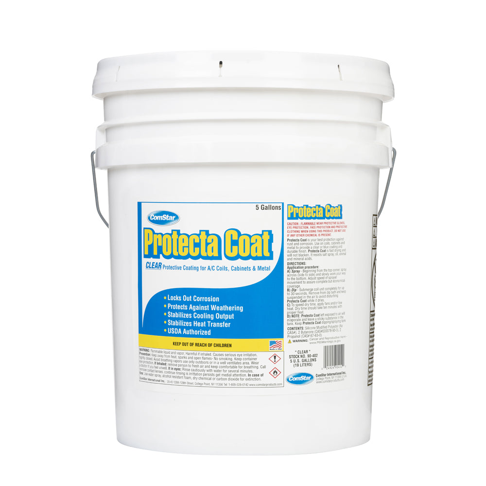 Protecta Coat, Protective Exterior Transparent Lite Blue Coating for Coils & Cabinets