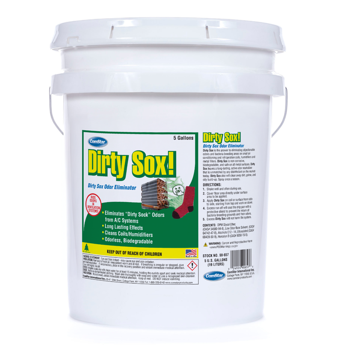 Dirty Sox, Small A/C System Odor Neutralizer & Cleaner