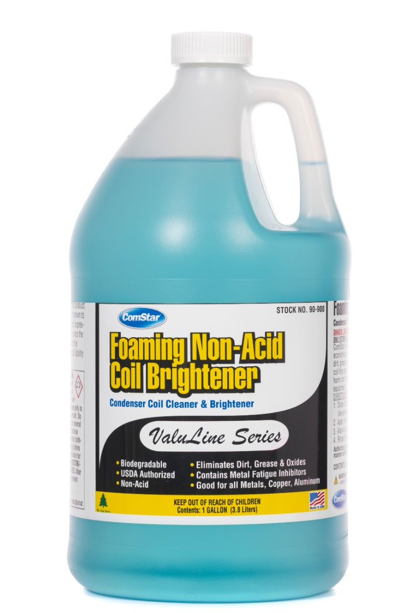 Valuline Foaming Non-Acid Coil Cleaner & Brightener, 1 Gallon
