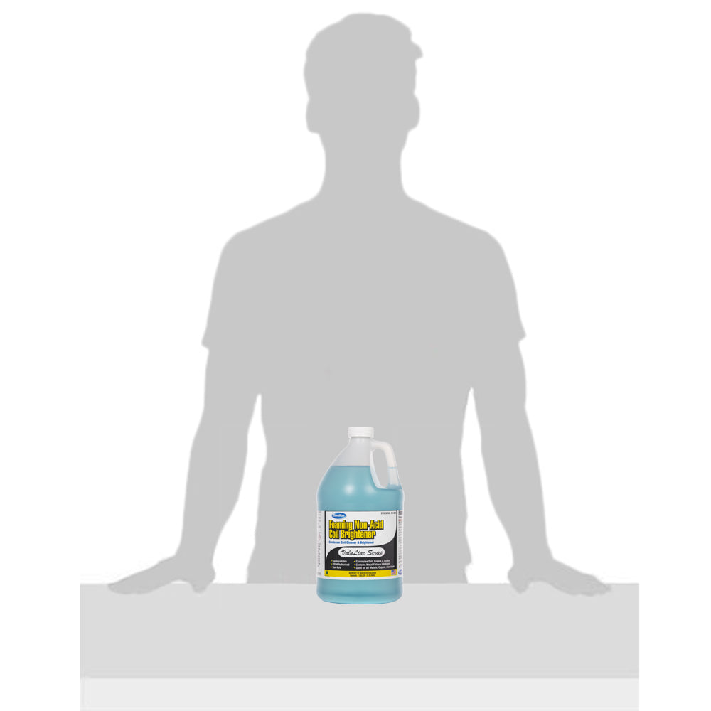 Valuline Foaming Non-Acid Coil Cleaner & Brightener, 1 Gallon