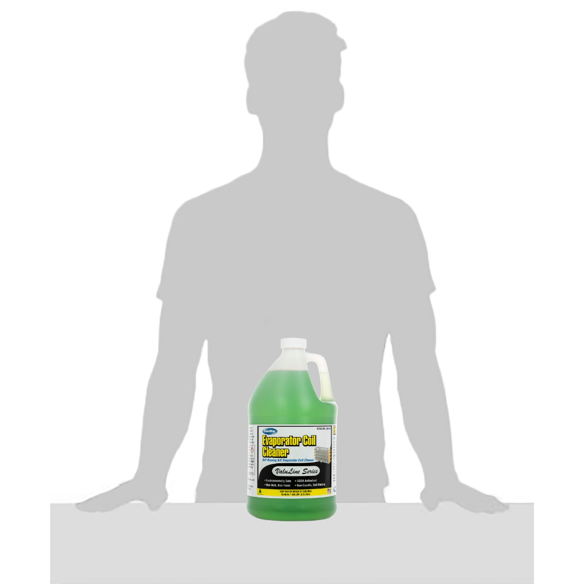 Valuline Evaporator Coil Cleaner, 1 Gallon