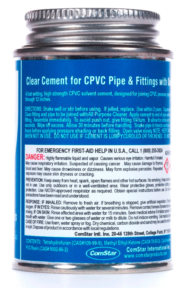 CPVC Cement, (Yellow)