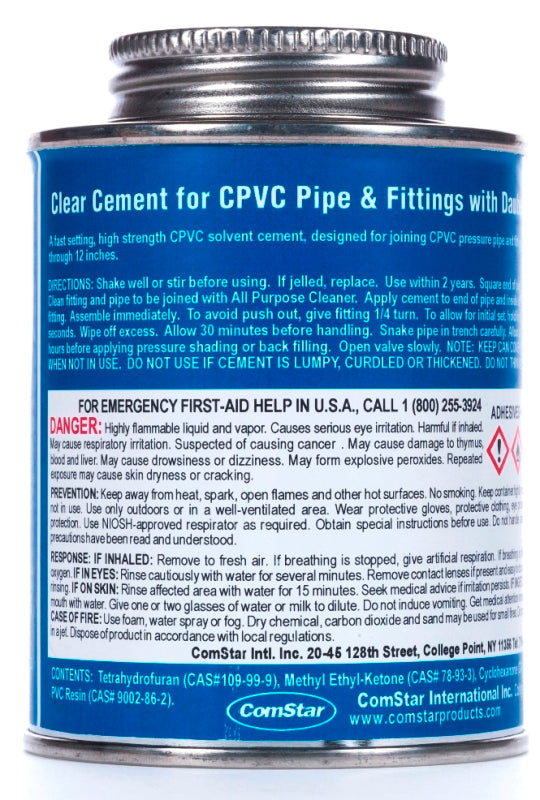 CPVC Cement, (Yellow)