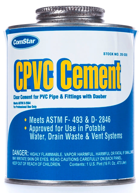 CPVC Cement, (Yellow)