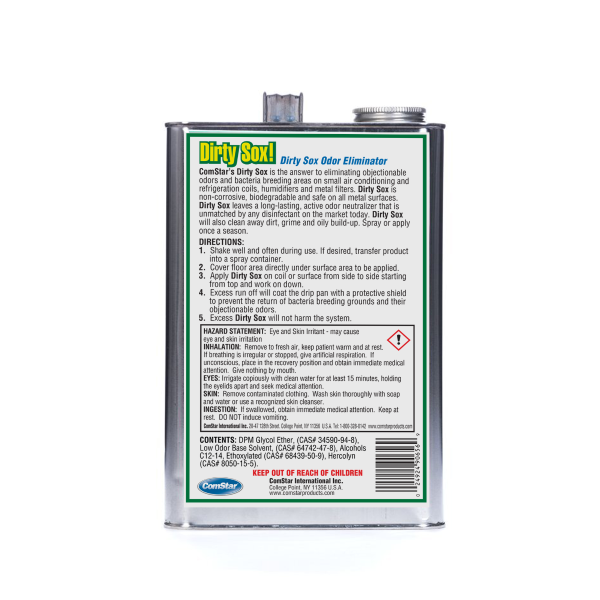 Dirty Sox, Small A/C System Odor Neutralizer & Cleaner