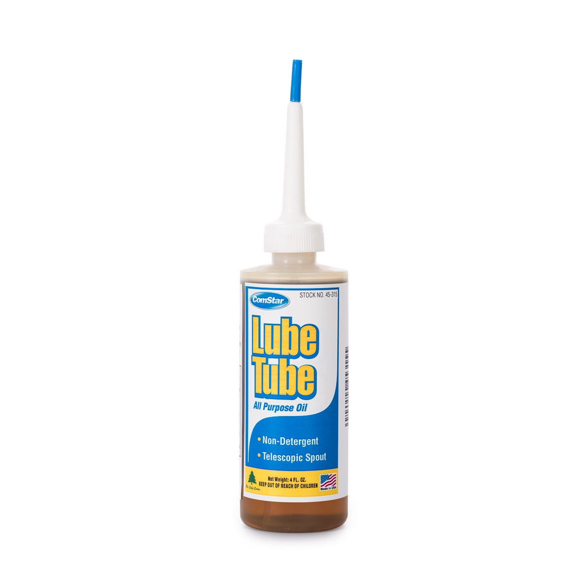 Lube Tube, All Purpose Lubricating Oil, 4 Ounces with Spout