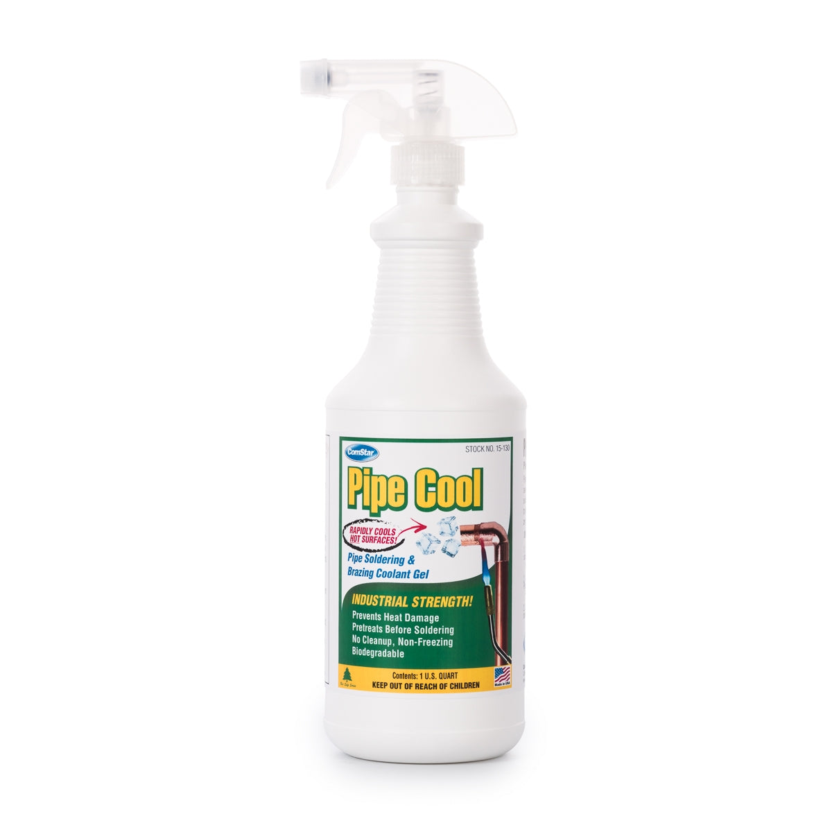Pipe Cool, Pipe Soldering and Brazing Coolant, 1 Quart with Spray