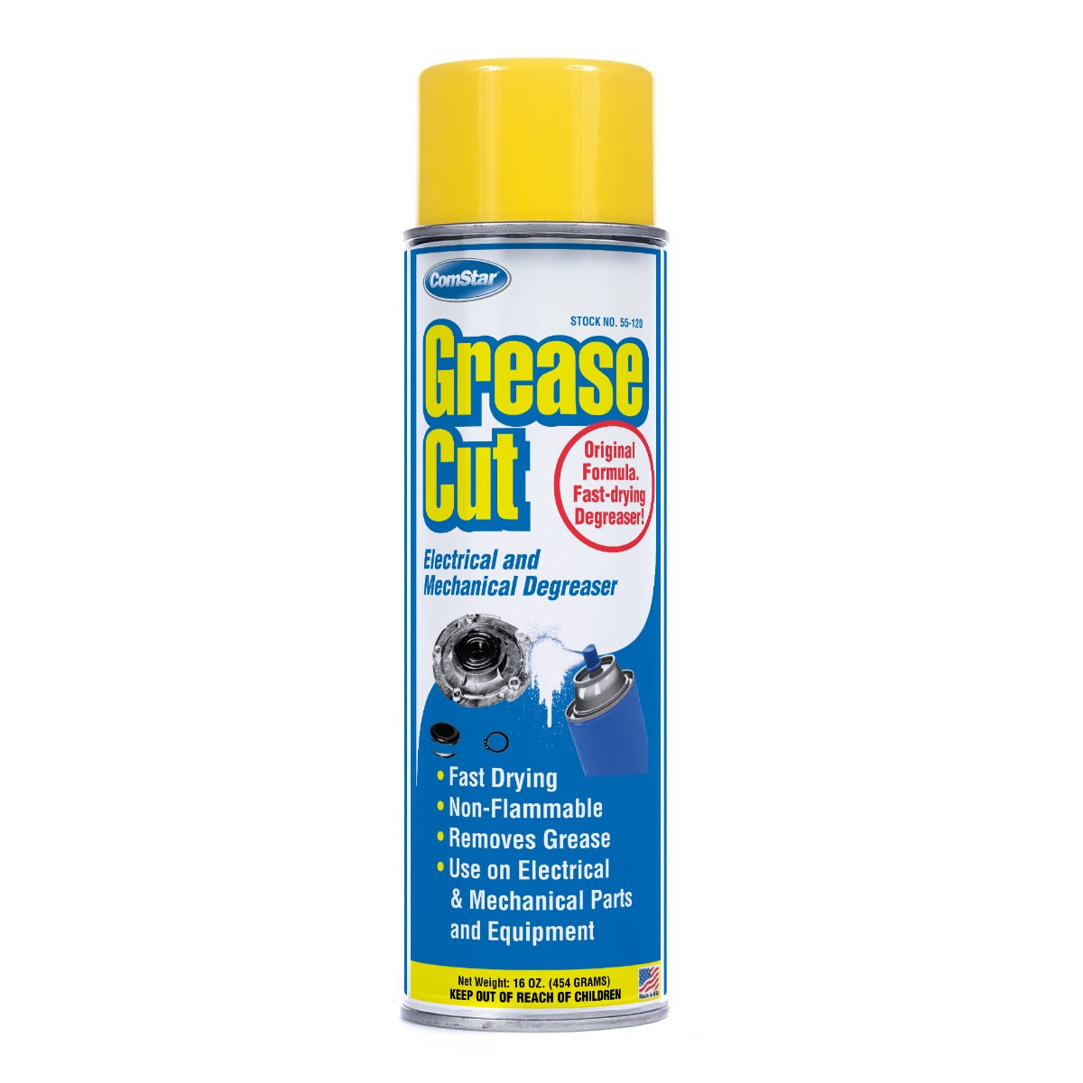 Grease Cut, HD Fast-Drying Degreaser, 16 Ounce Aerosol