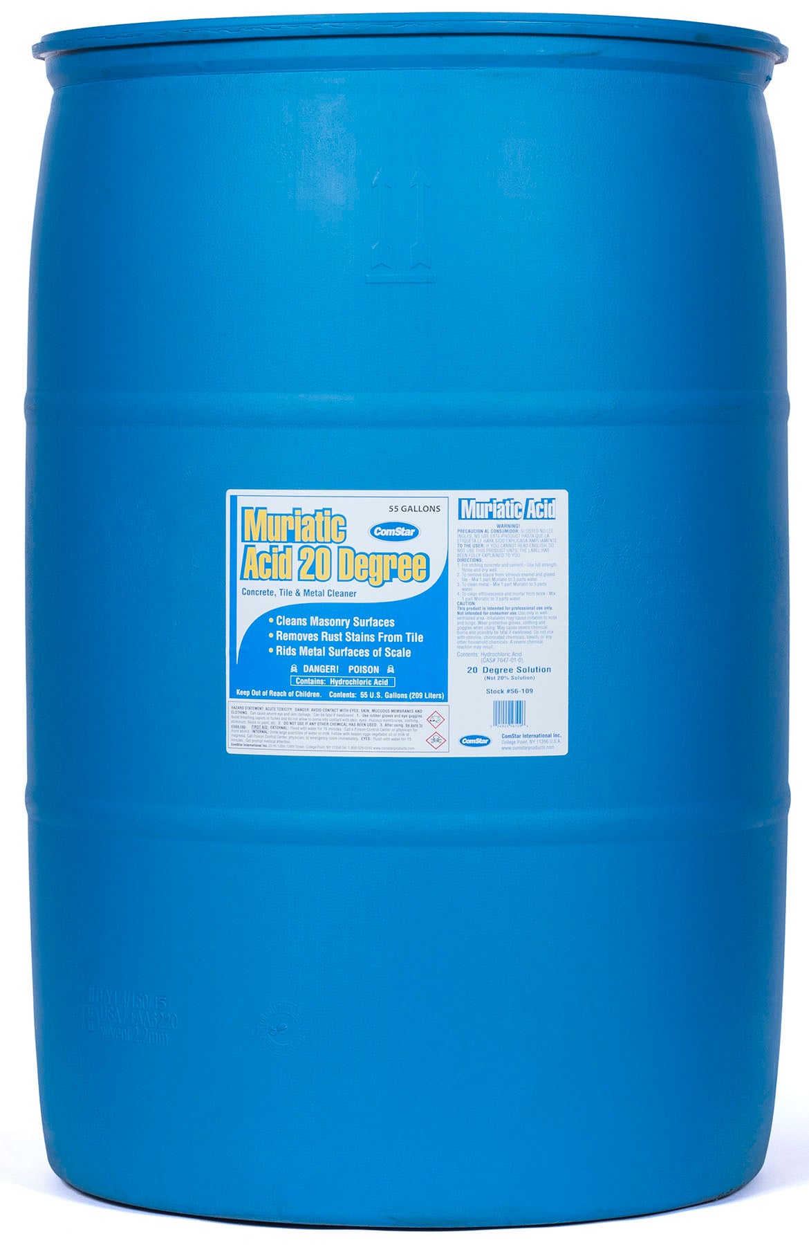 Muriatic Acid 20 Degree, 32% Muriatic Acid Concrete, Metal Tile Cleaner