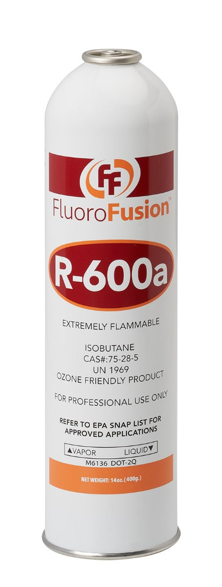 R600a Isobutane Refrigerant, 14 Ounce Aerosol