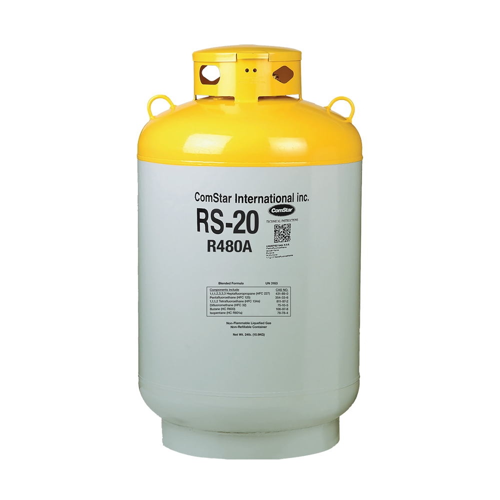 RS-20 (R480A), R134A Drop In Replacement refrigerant