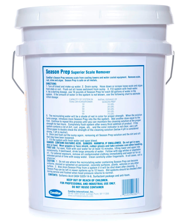 Season Prep, Cooling Tower Scale Remover