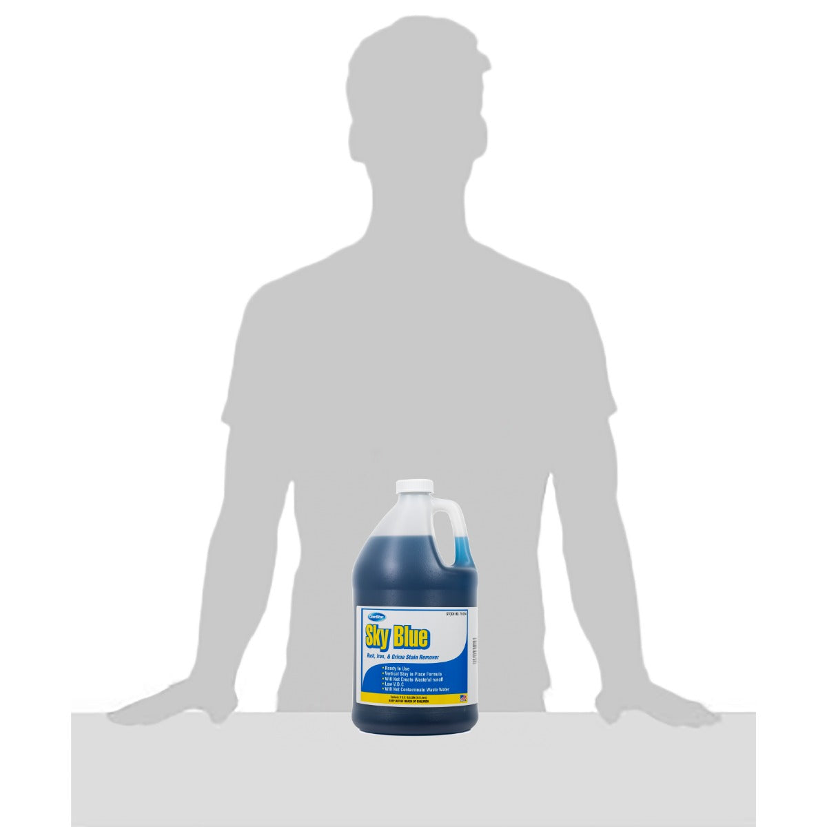 Sky Blue, Rust & Iron Stain Remover
