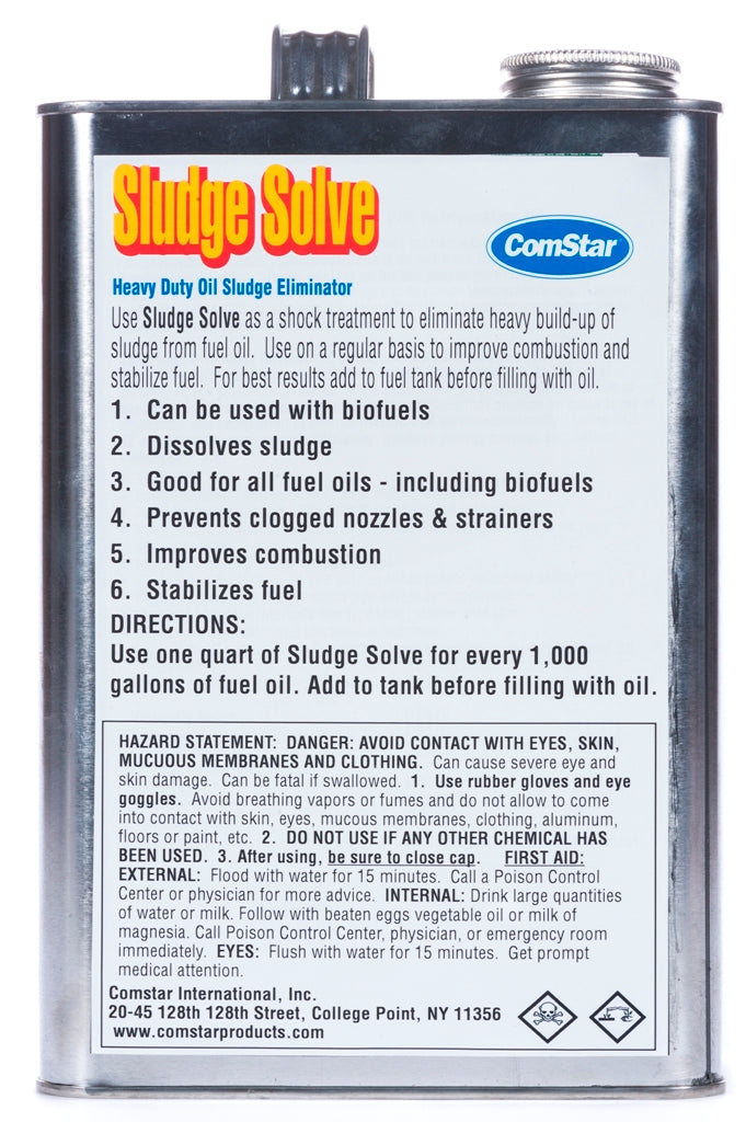 Sludge Solve, Heavy Duty Oil Sludge Eliminator